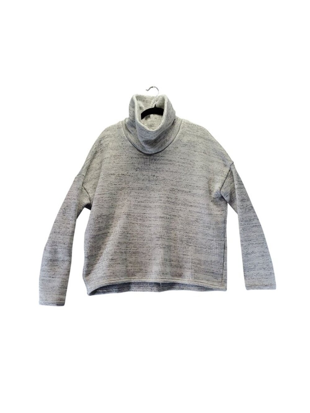 Columbia Sweater Womens XL Gray Cowl Neck Heavyweight Polyester